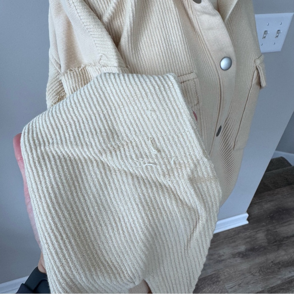 Alter’s State Cream Ribbed Jacket - Picture 6 of 6